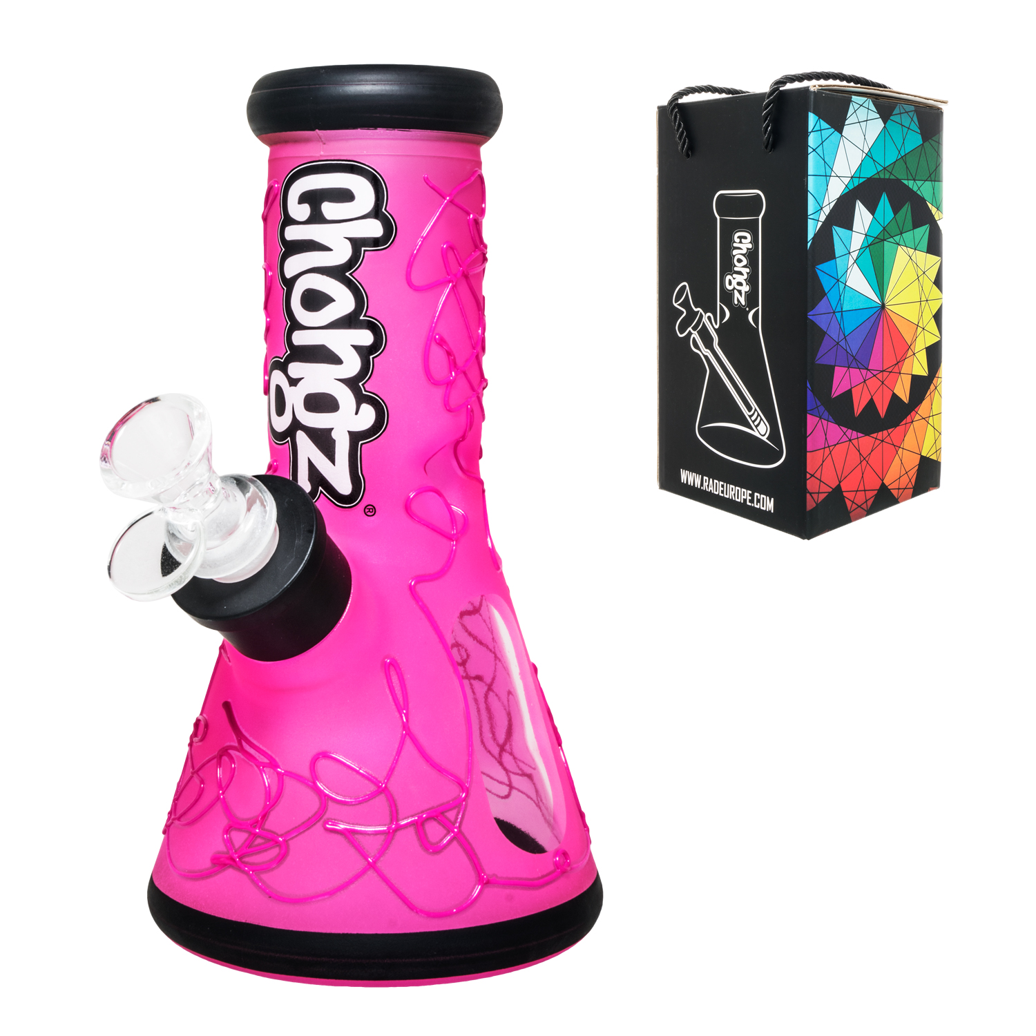 Chongz 20cm pink "King Slayer" Waterpipe